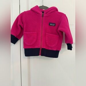 Patagonia - Bright Pink &Navy Jacket